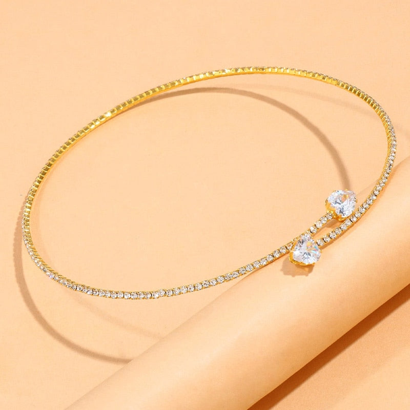 CRYSTAL | COLLANA GOLD