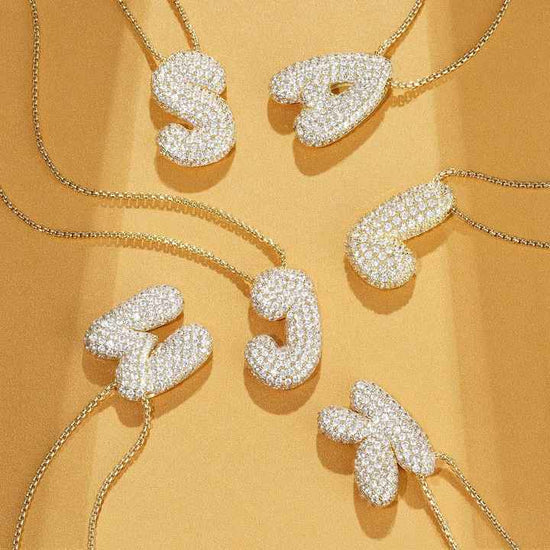 BULLE | Diamond Initial Necklace