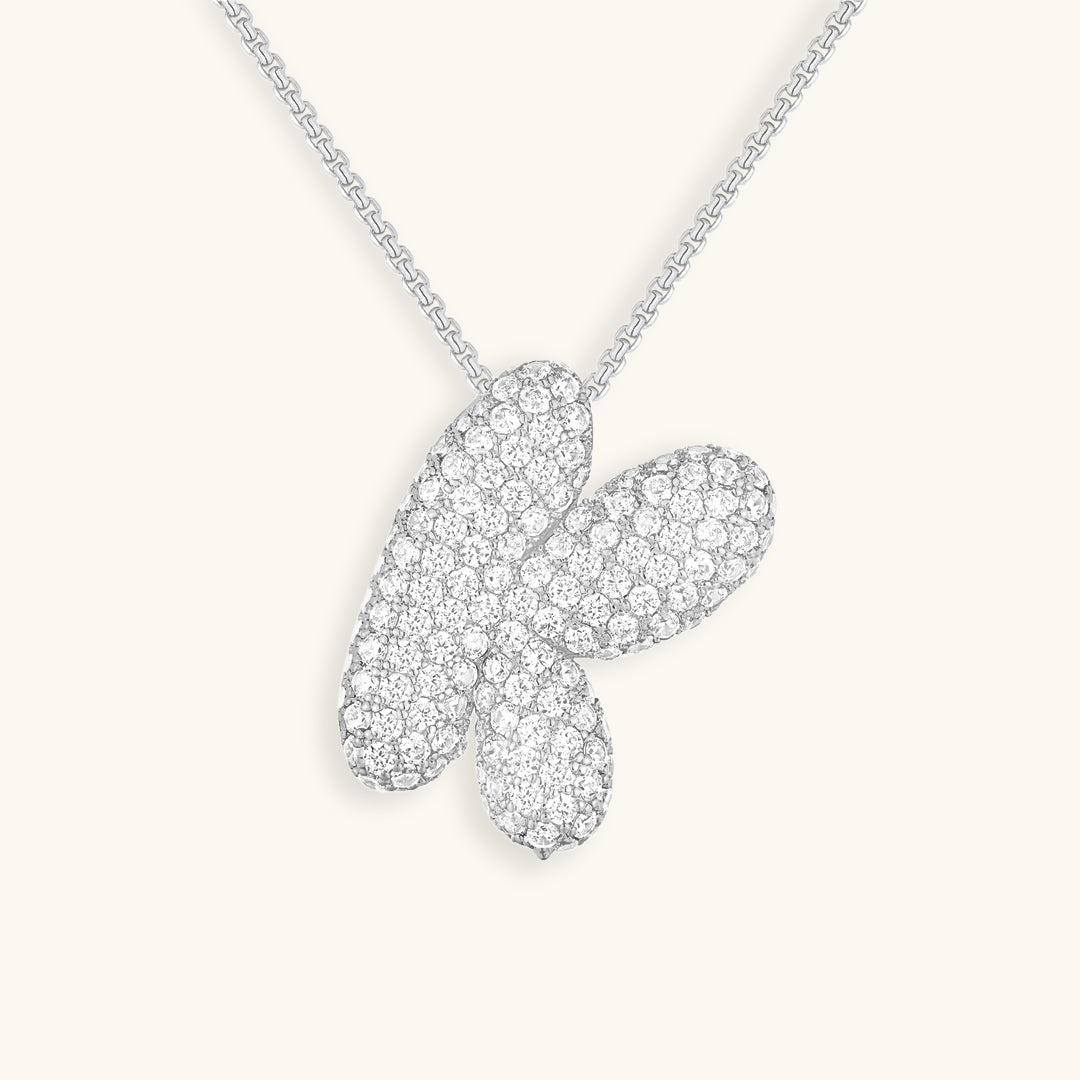 BULLE | Diamond Initial Necklace