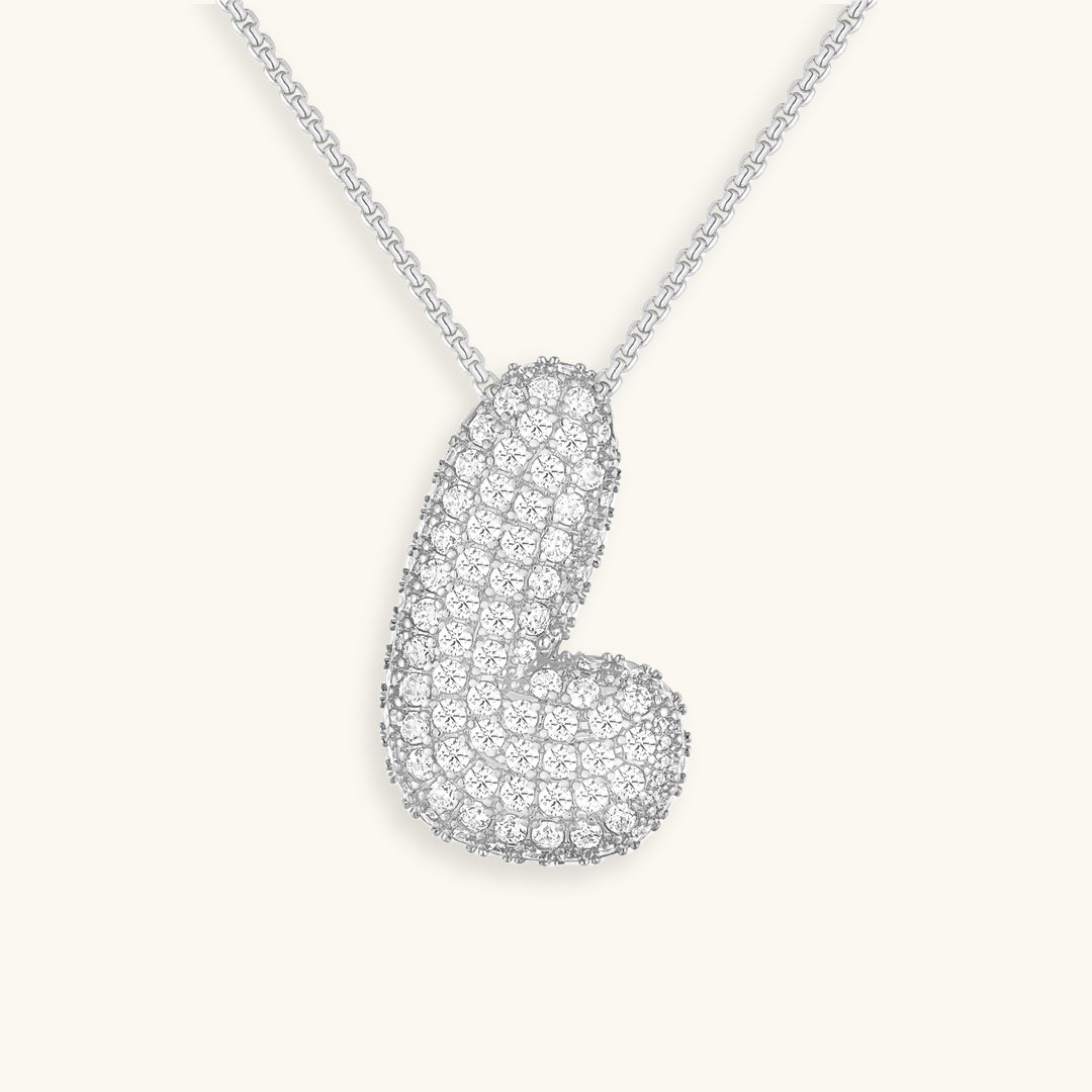 BULLE | Diamond Initial Necklace