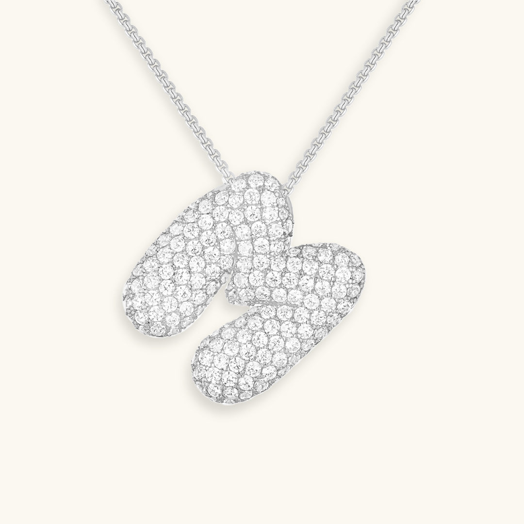 BULLE | Diamond Initial Necklace