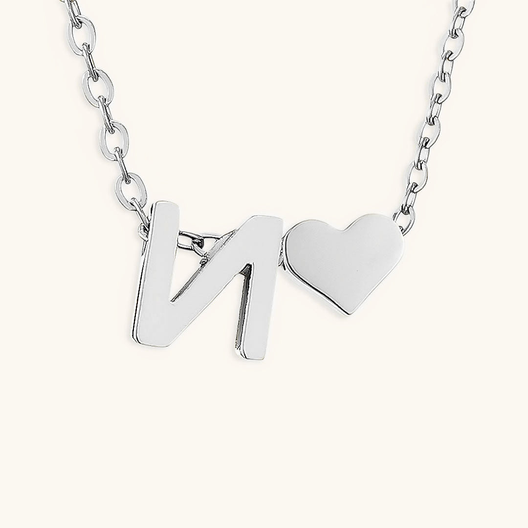 Ria Initial Letter Gold Necklace