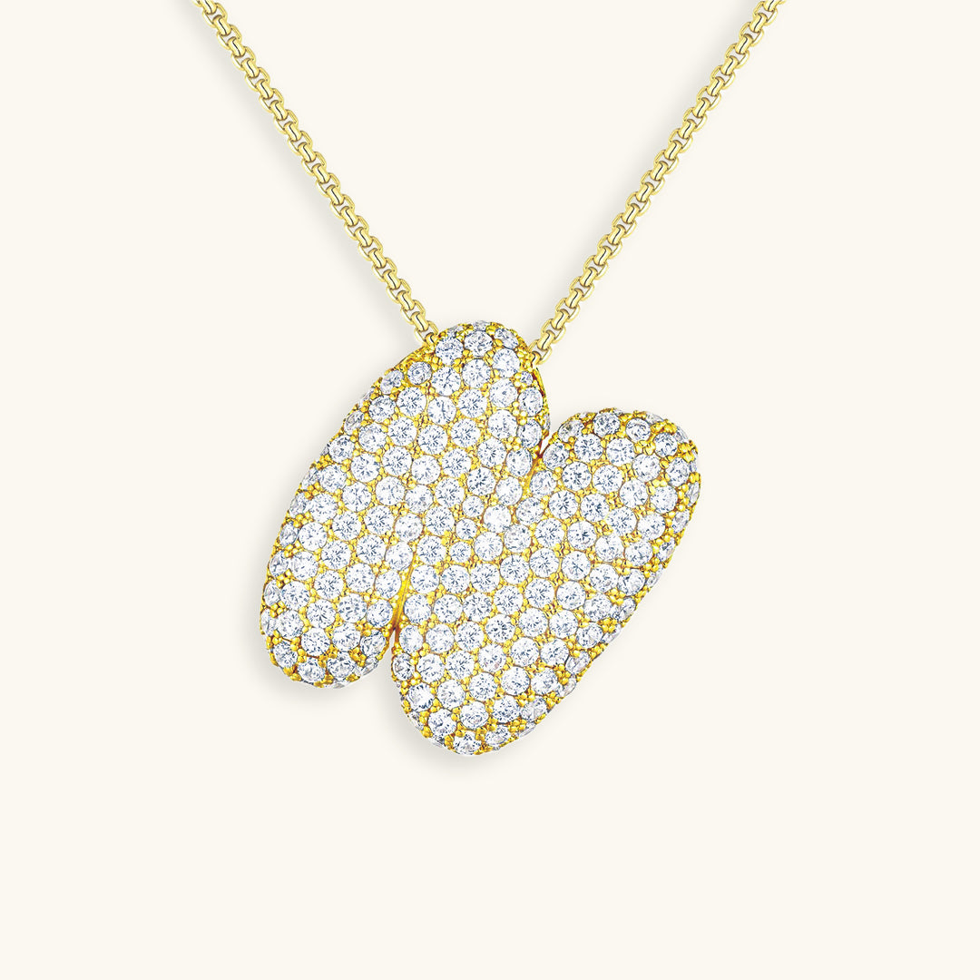 BULLE | Diamond Initial Necklace