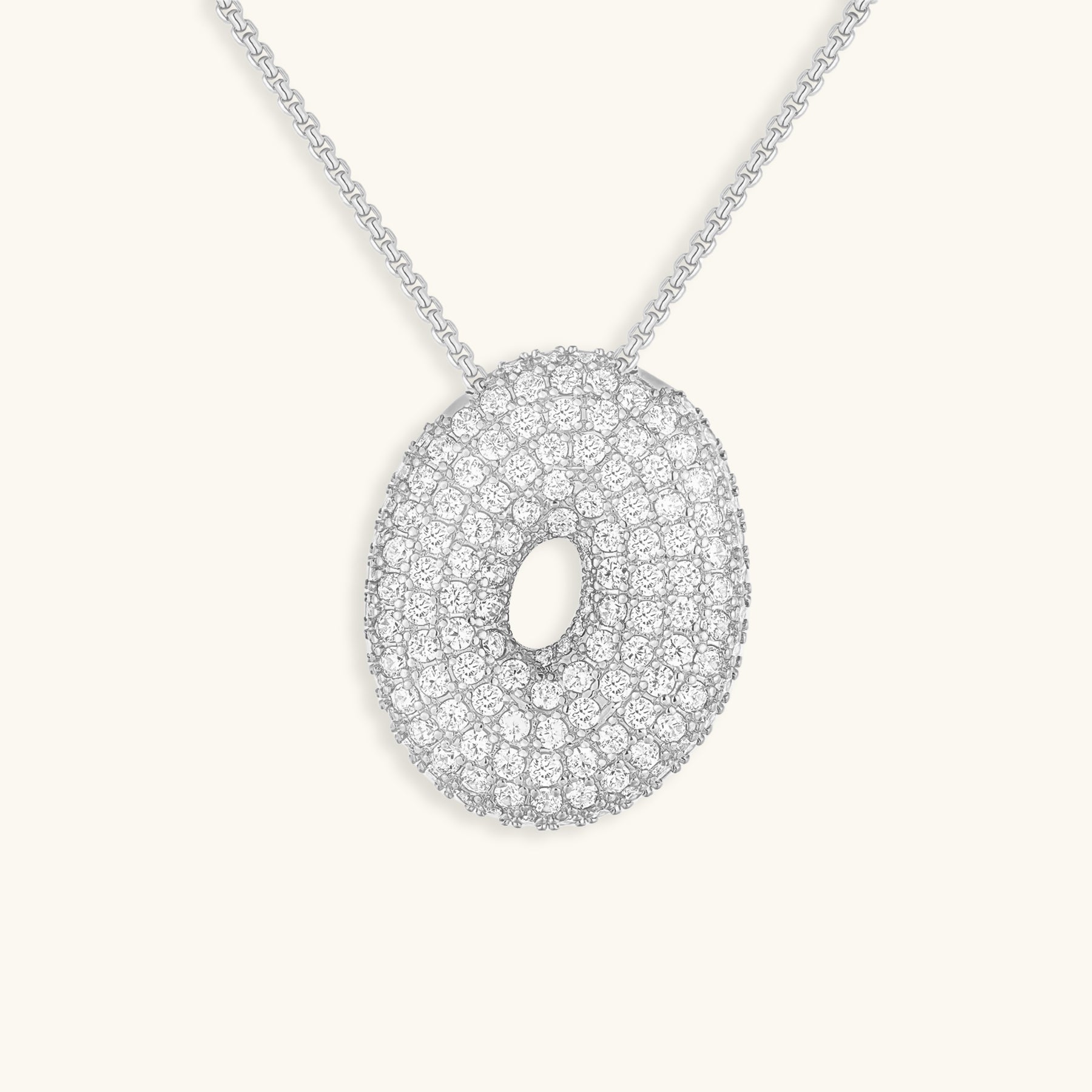 BULLE | Diamond Initial Necklace