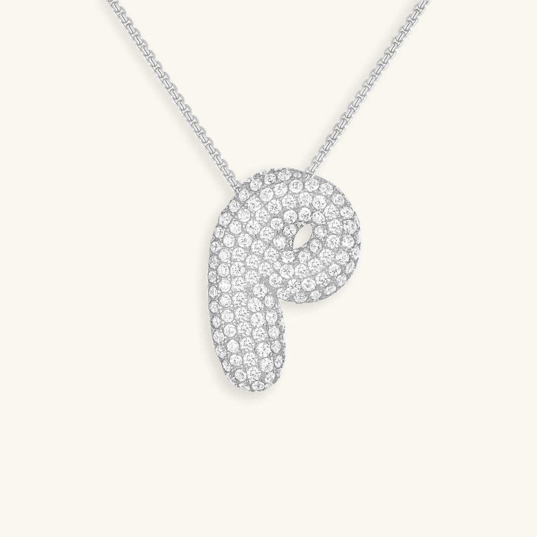 BULLE | Diamond Initial Necklace