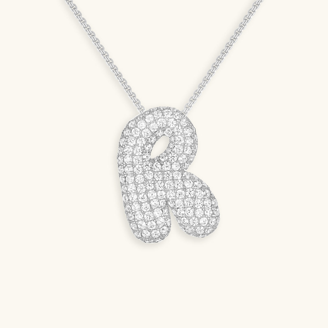 BULLE | Diamond Initial Necklace