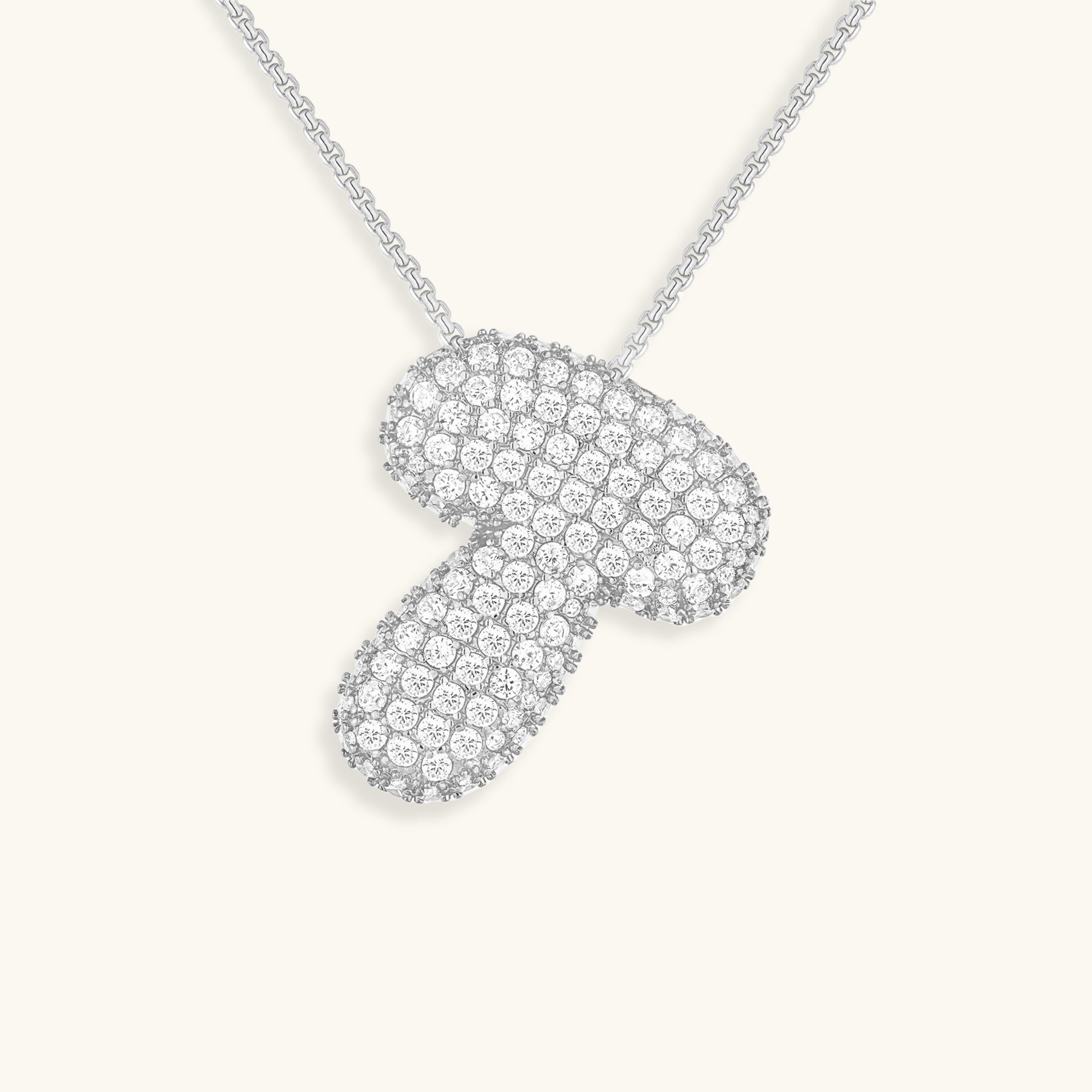 BULLE | Diamond Initial Necklace