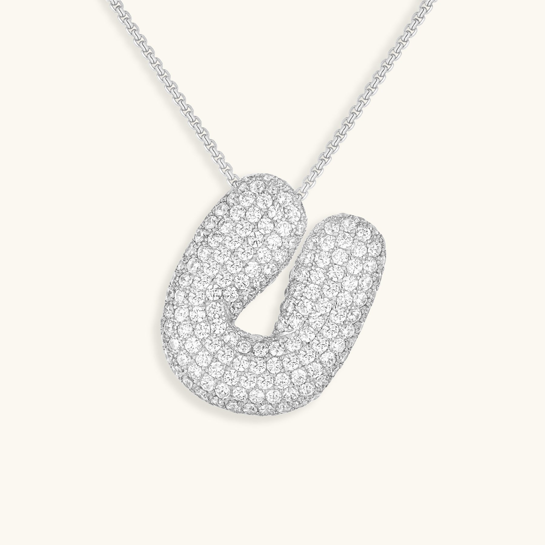 BULLE | Diamond Initial Necklace