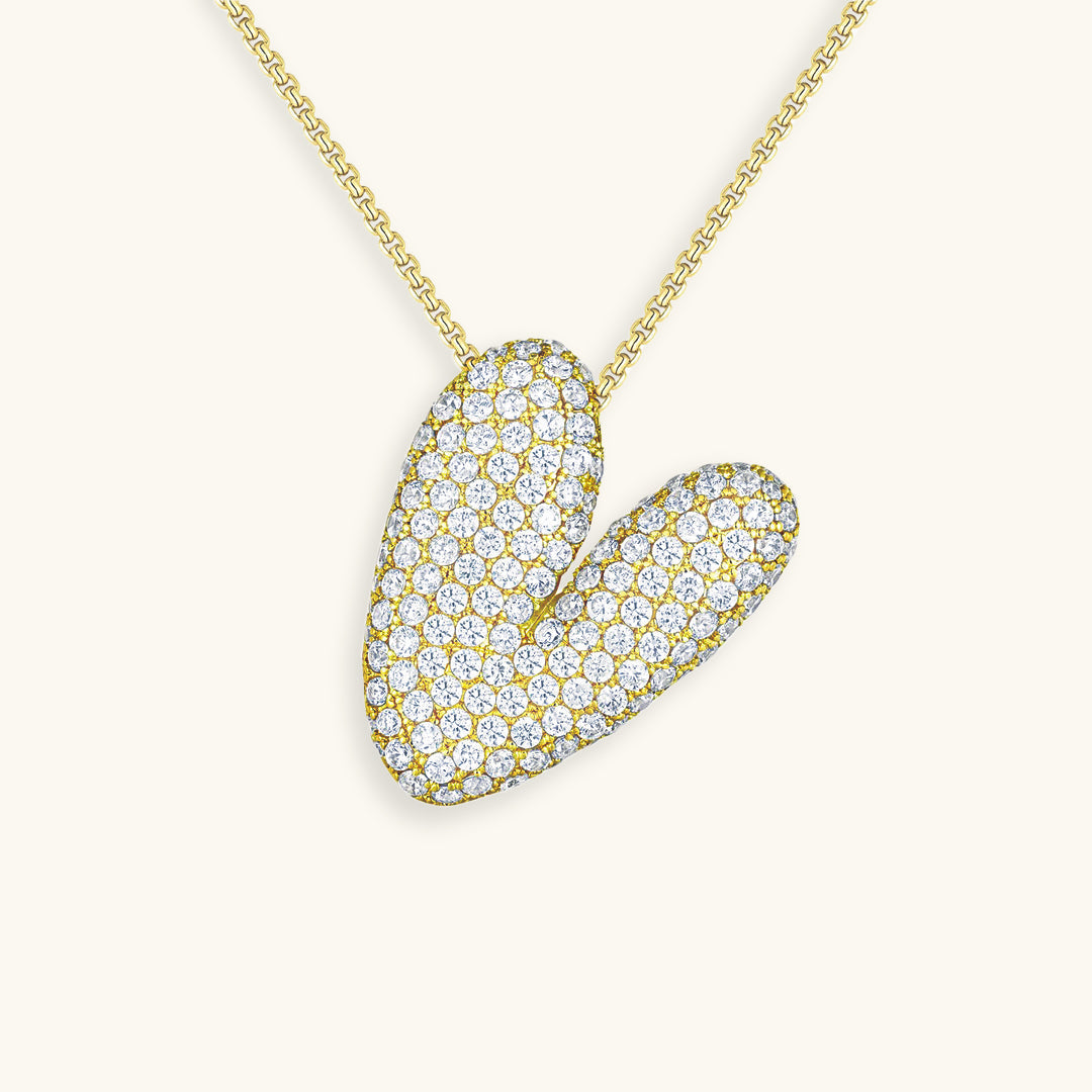 BULLE | Diamond Initial Necklace