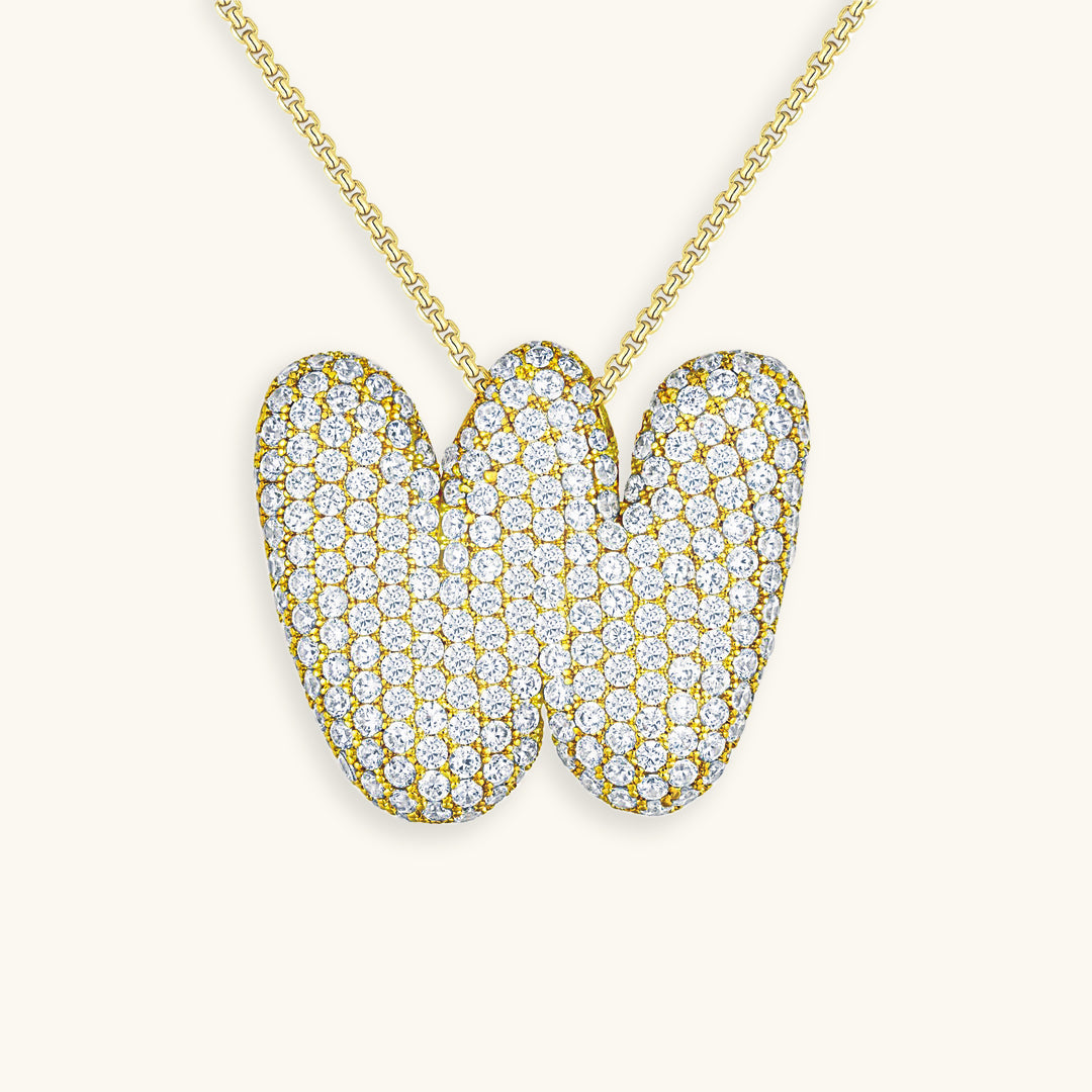 BULLE | Diamond Initial Necklace