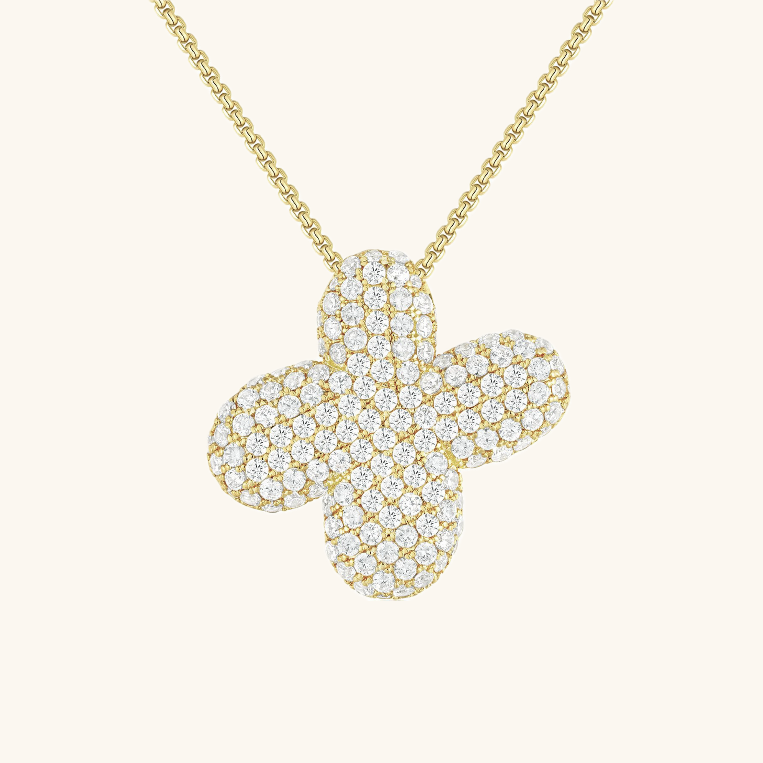 BULLE | Diamond Initial Necklace