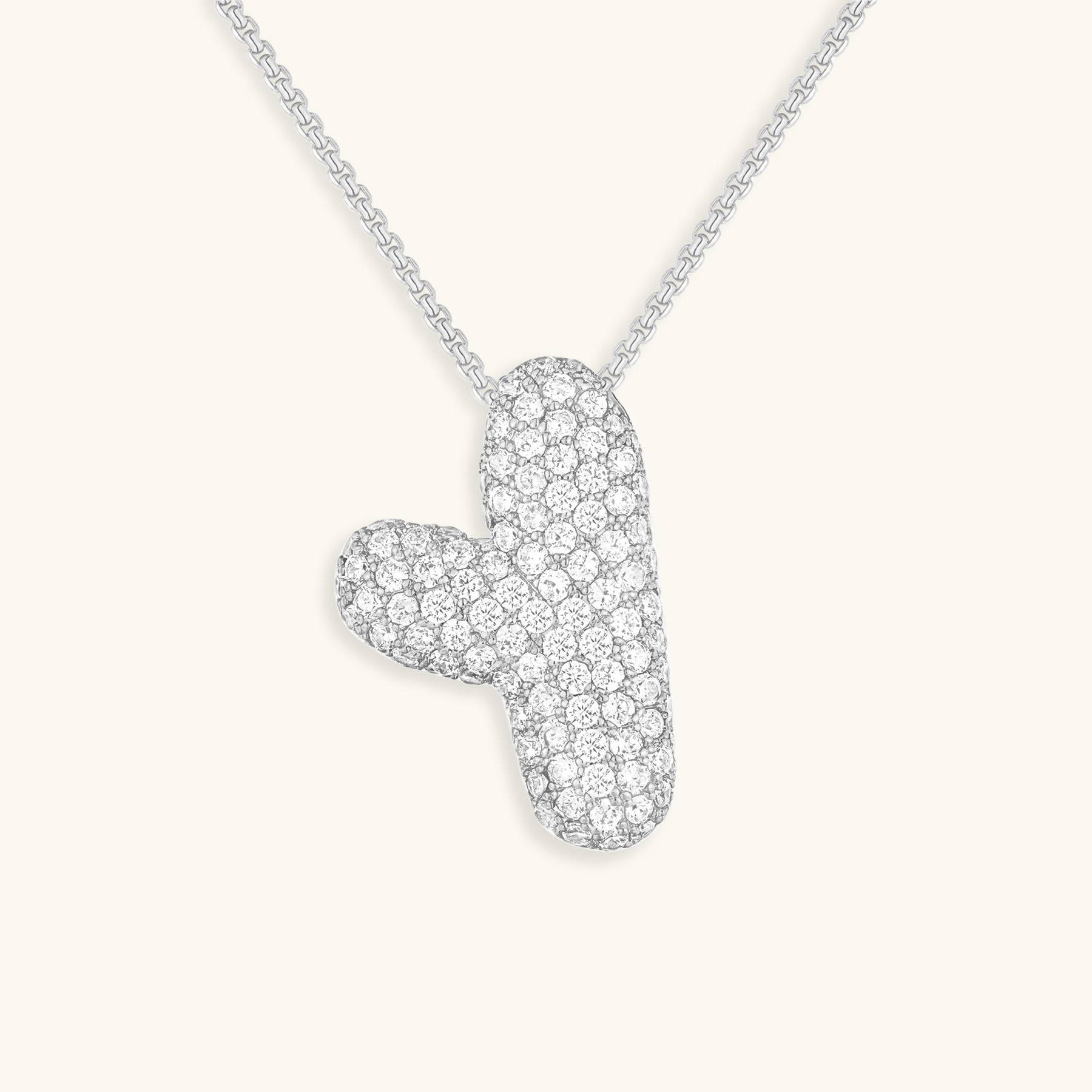 BULLE | Diamond Initial Necklace