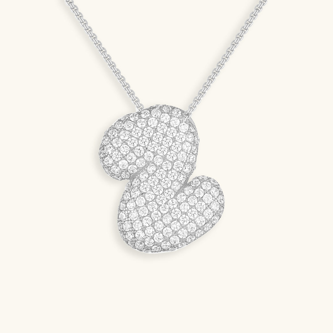 BULLE | Diamond Initial Necklace