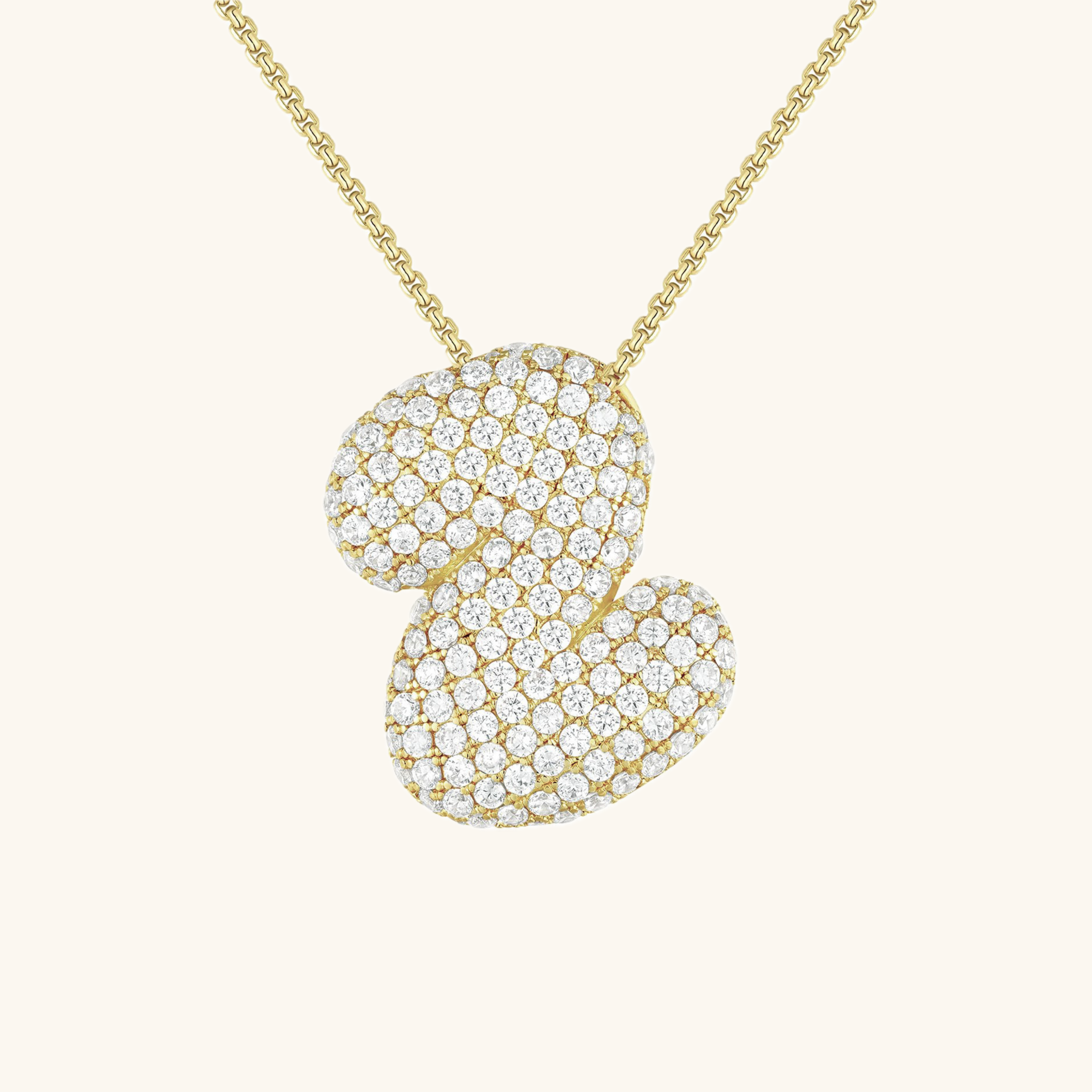 BULLE | Diamond Initial Necklace