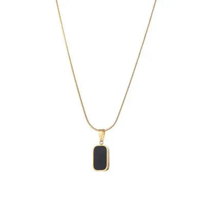 BLACK Necklace | Black